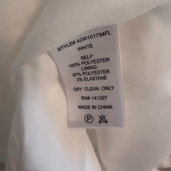 Women’s Floret Studios Textured Halter Midi Dress In White, Large - Picture 8 of 8